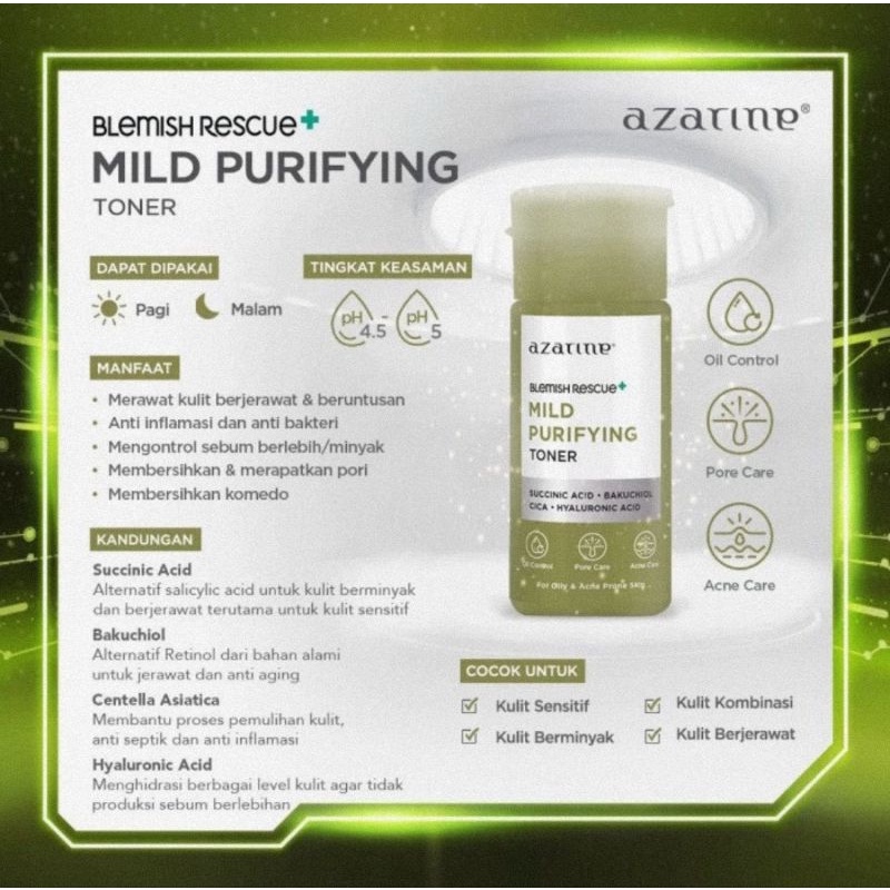 Azarine Toner 90 ml - Toner Wajah