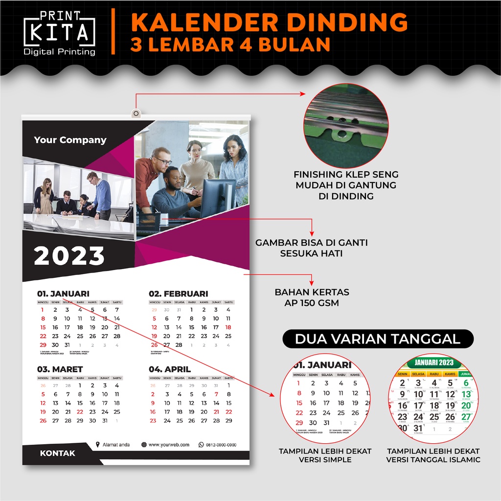 

Kalender Dinding 2025 3 Lembar Bahan AP 150, Kalender Aesthetic 2025 Kalender Modern 2025