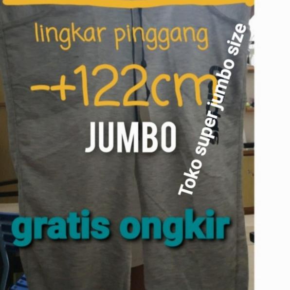celana training pria jUMBO xxxl - xxxxxl - JUMBO