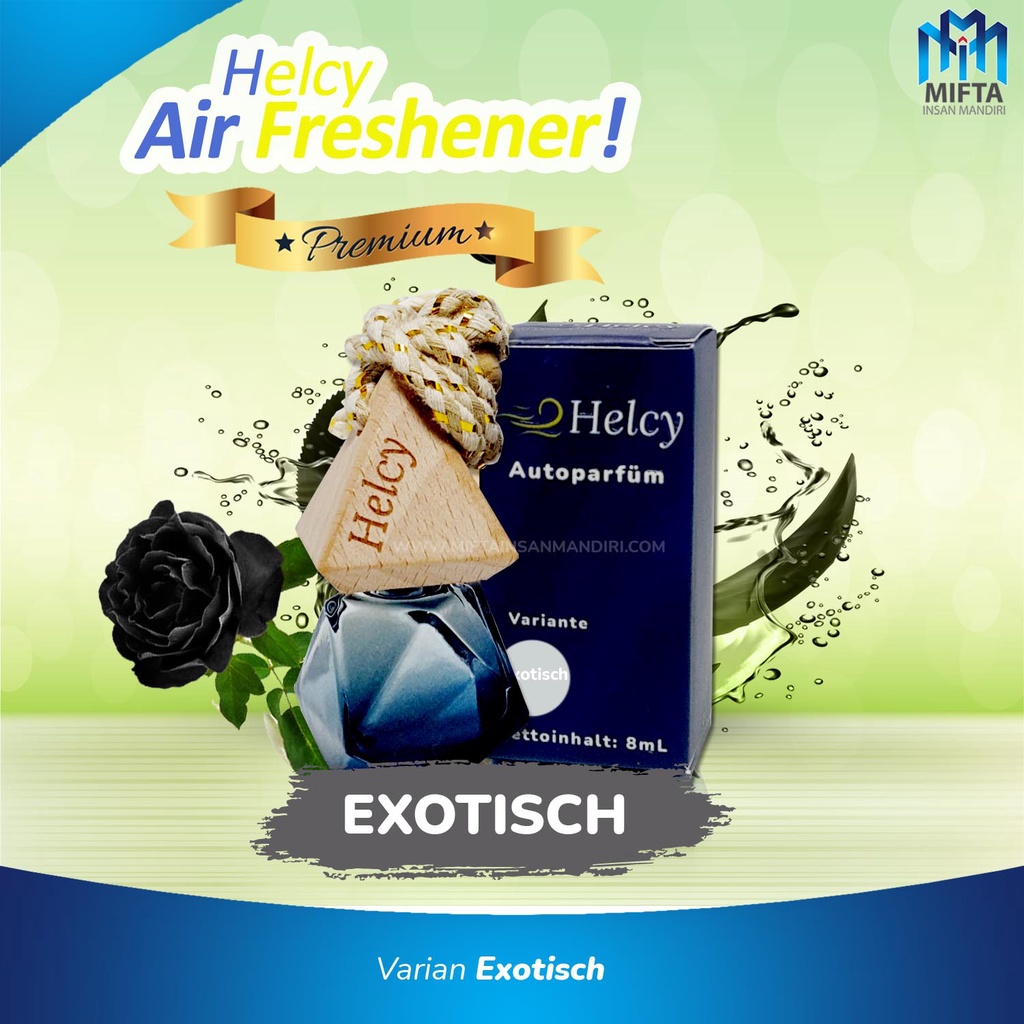 HELCY PREMIUM AIR FRESHENER / CAR FRESHENER / PARFUM MOBIL PREMIUM