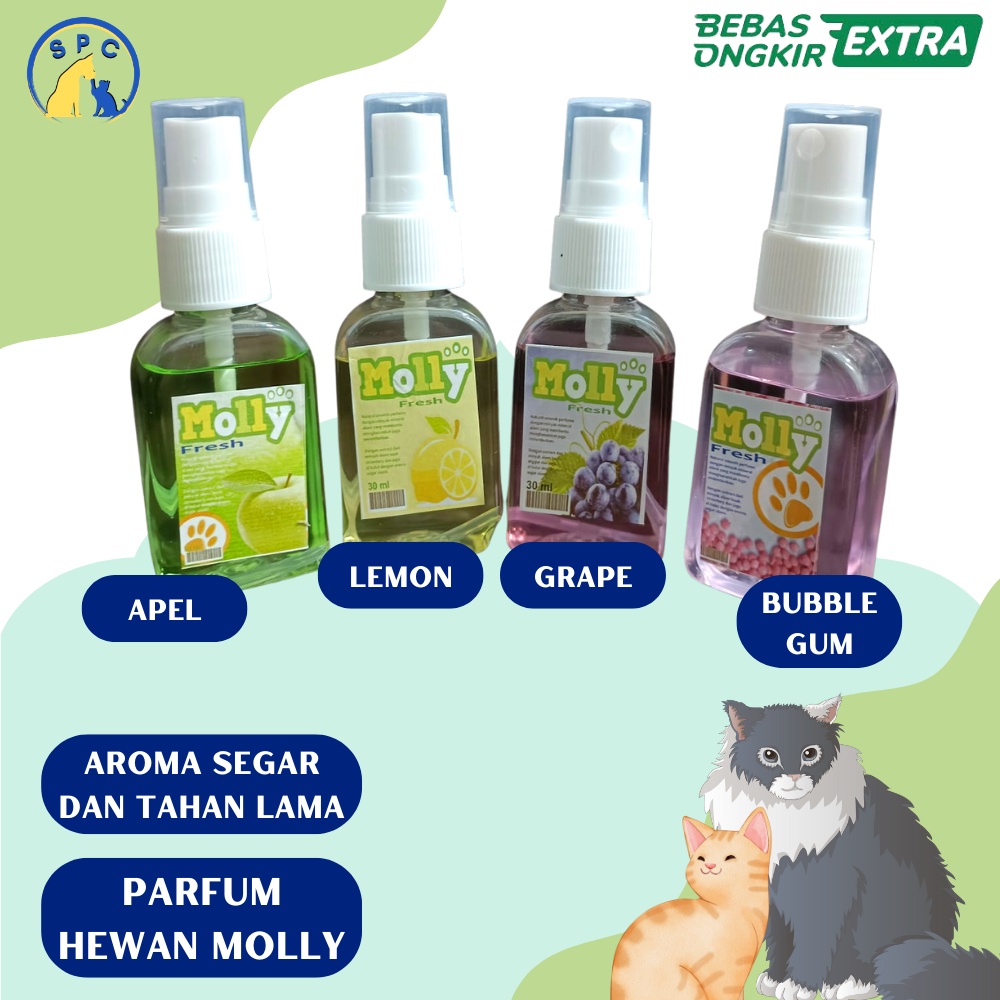 Parfum Hewan Anjing Kucing Kelinci Deodoran Pewangi Body Parfume Pet