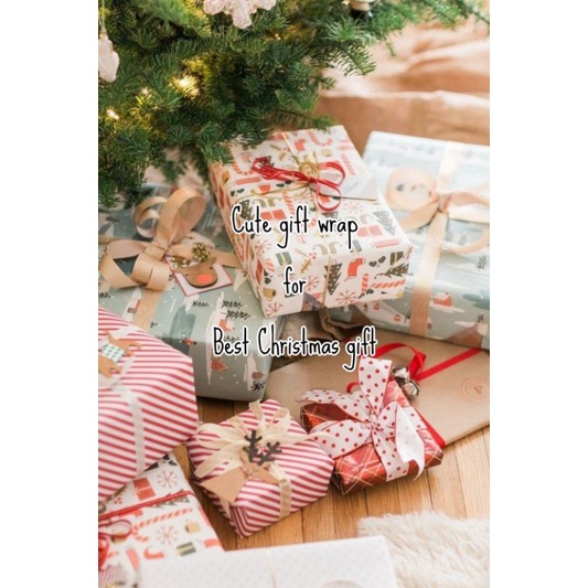 

kertas kado natal christmas