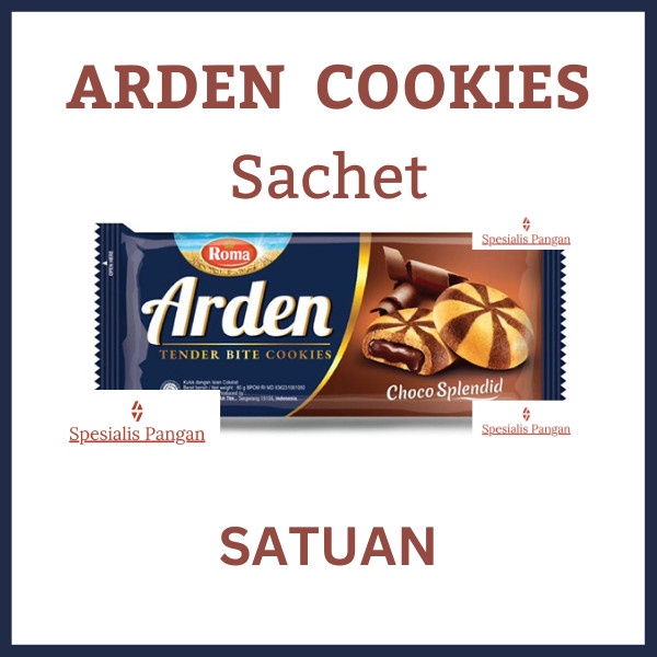 ARDEN COOKIES BOX Satuan Cookies Coklat Kukis Chocolate Splendid