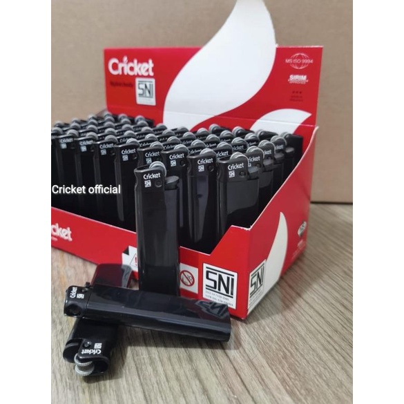 Korek Api Cricket Polos - Kuning