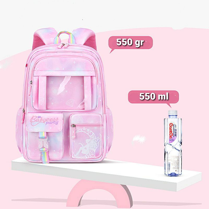 Tas Ransel Backpack Anak Sekolah SD Perempuan Princess