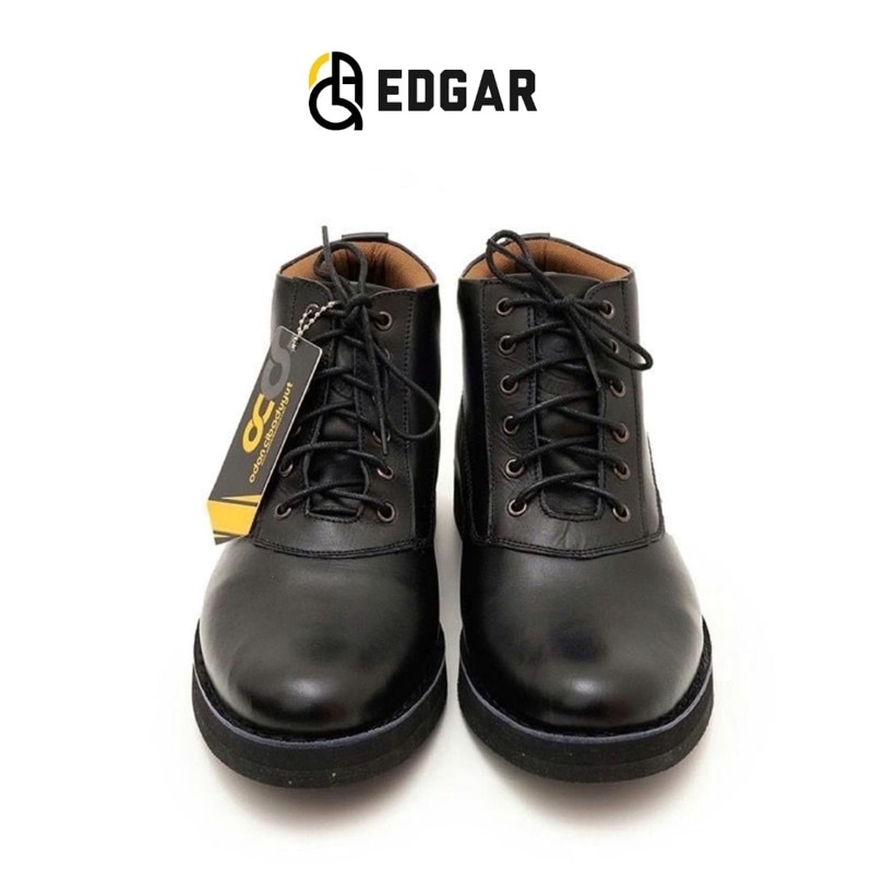 OC-EDGAR SEPATU BOOT PRIA KULIT ASLI BEST QUALITY READY