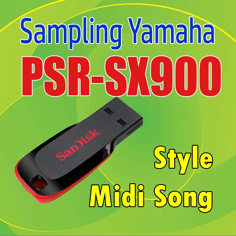 SAMPLING STYLE MUSIK MIDI SONG KEYBOARD YAMAHA PSR-SX900