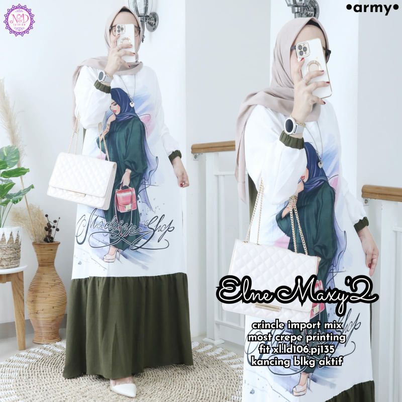 BAJU WANITA ALNETA MAXY 2 BY N&D