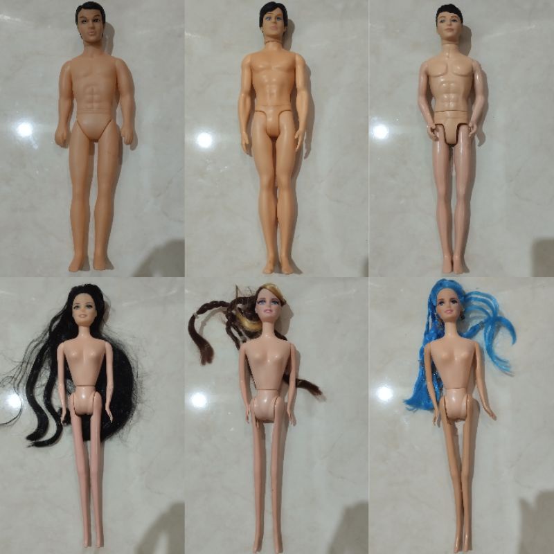 Boneka Barbie Preloved Cowok Cewek Anak Kecil Mainan Anak-anak