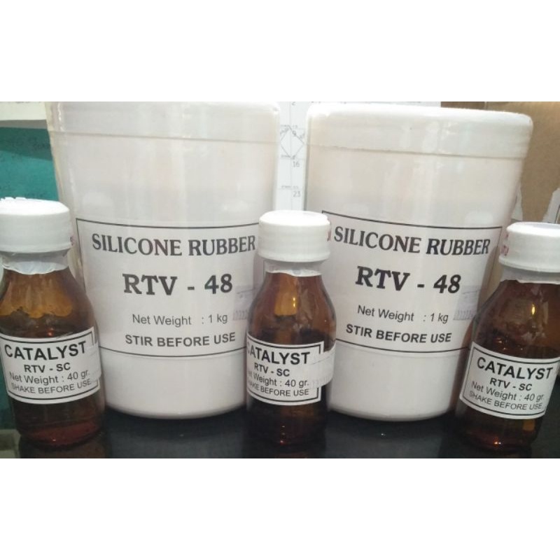 silicon rubber/RTV/silicon cetakan type 48