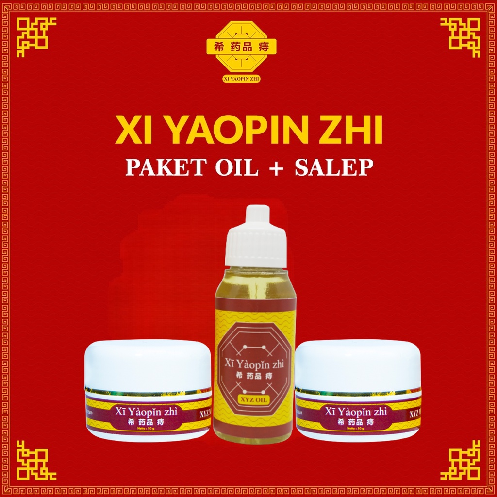 XI YAOPIN ZHI SALEP 2 dan OIL Hemat Obat Wasir  Obat Ambeien  Obat Ambeyen  Bisa COD