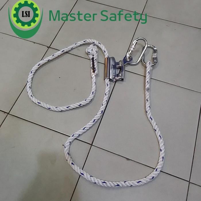 

Work Positioning Lanyard+Carabinar Merek Haidar Berkualitas 100%