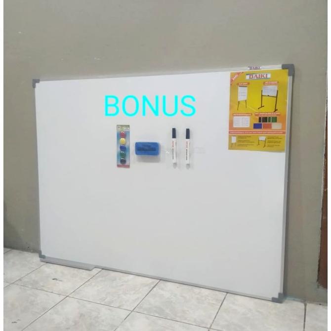 

Discount Whiteboard / Papan tulis magnetic uk 90x120 Cm /ALAT TULIS AESTHETIC/ALAT TULIS SEKOLAH/ALAT TULIS SET/ALAT TULIS LENGKAP/ALAT TULIS ANAK/ALAT TULIS LUCU