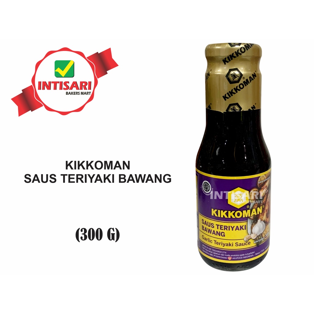 

KIKKOMAN SAUS TERIYAKI BAWANG 300 G