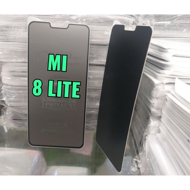 TEMPERED GLASS CERAMIC MATTE PRIVACY ANTI SPY MI 8 LITE