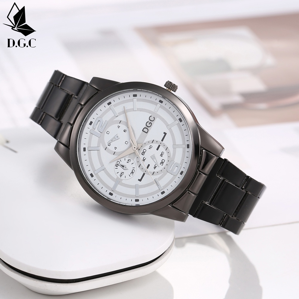 D.G.C✅Jam Tangan Couple Pria Wanita Analog Quartz Kasual Fashion Cewek Keren Import Murah C101