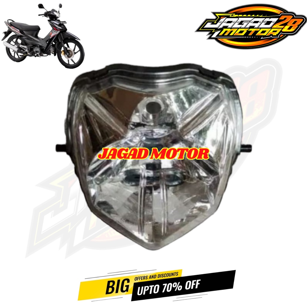 Reflektor Lampu Depan Revo Lama Revo Lancip / Replektor Lampu Depan Revo Lama Revo Lanvip / Headlamp Depan Revo Lama Revo Lancip / Lampu Depan Revo Lama Revo Lancip