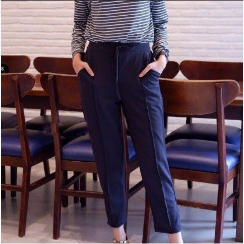 CELANA LUNA DOTY TALI PANTS SCUBA  / LUNA DOTY PANTS SCUBA / CELANA LUNA DOTY CUBIT PANTS SCUBA / LUNA DOTY SCUBA KEKINIAN / CELANA LUNA DOTY PANTS / CELANA SCUBA MODEL LUNA CUBIT PANTS NEW!!