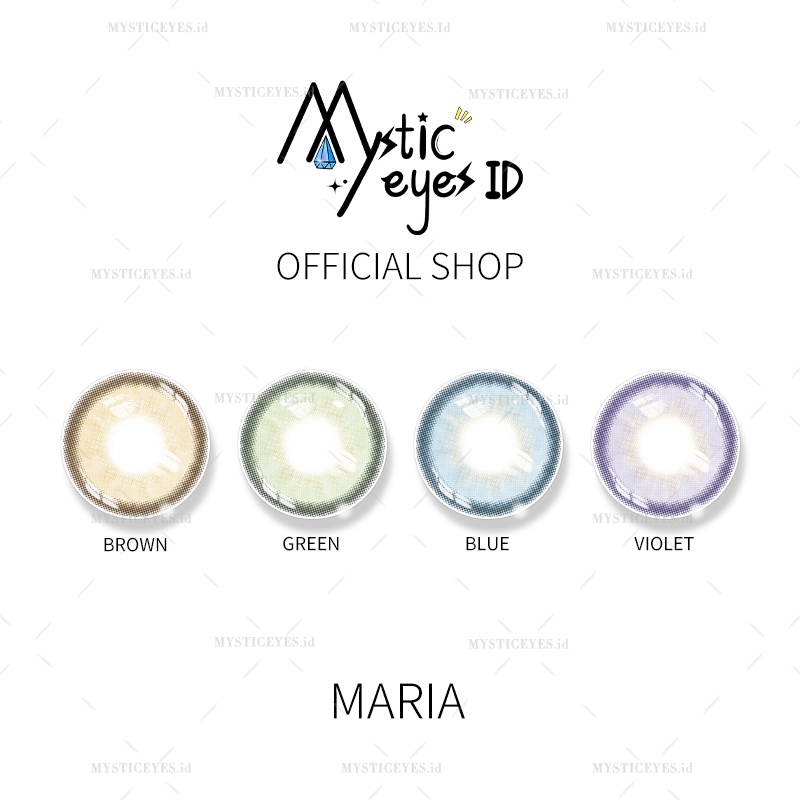 [✅COD] MYSTICEYES SOFTLENS  MARIA 14.2MM NORMAL