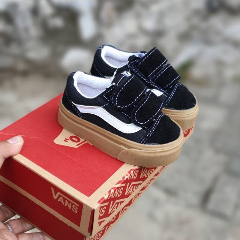 SEPATU VANS ANAK SEPATU SEKOLAH ANAK UNTUK ANAK LAKI LAKI DAN PEREMPUAN MODEL TALI PREMIUM