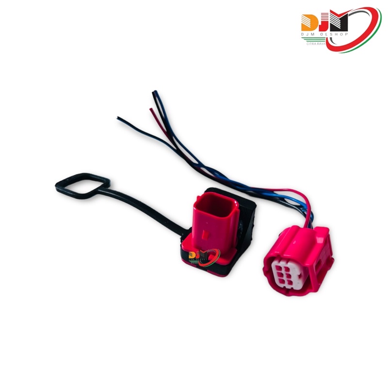 Soket CCU Comunication Control Unit CCU Yamaha Nmax New 6pin Kabel 4 Plus Tutup