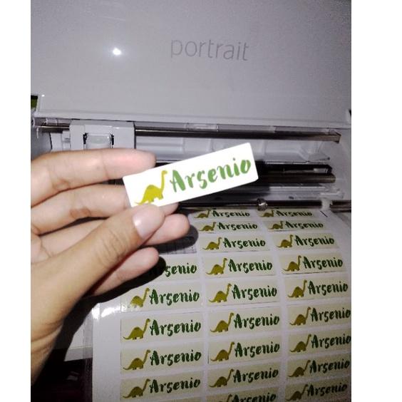 

SPECIAL PRICE STIKER NAMA BAHAN WATERPROOF (STIKER LABEL) 2 CM ღ 892
