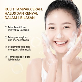 Jual BIOAQUA 6X Gentle-A Retinol Amino Facial Wash Anti Aging Low pH