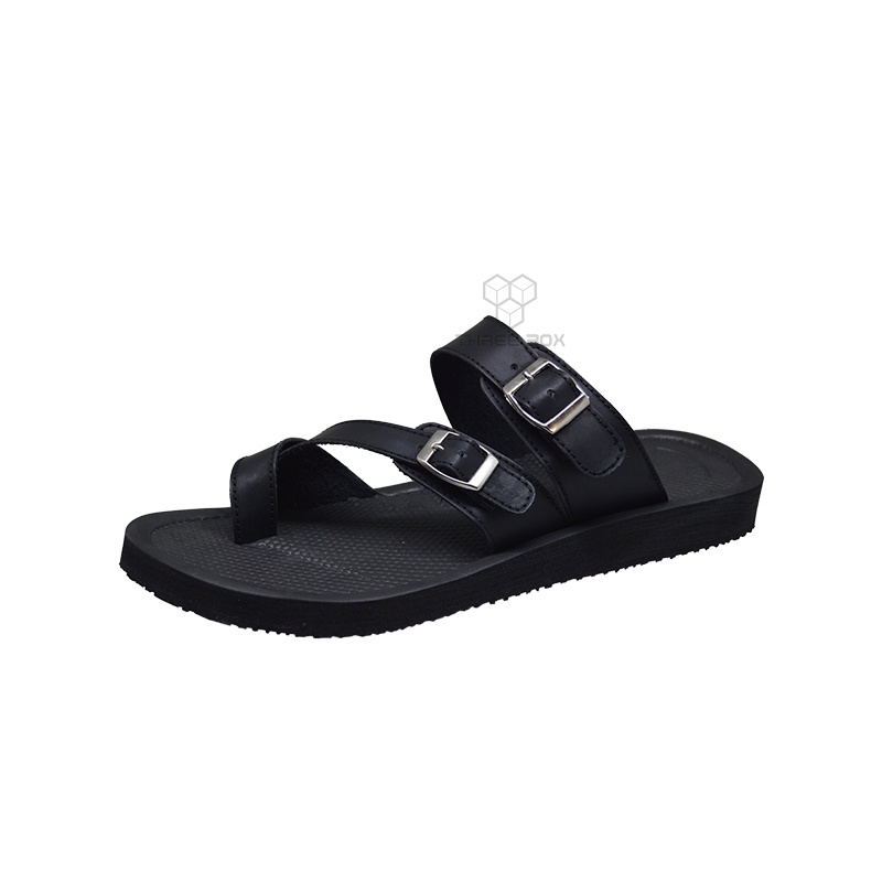 Sandal Jepit Pria Jumbo Empuk / Sendal japit Ukuram Besar Ringan / Sandal Jepit Oversize 45 46 47 48 49 PREMIUM - THREE BOX