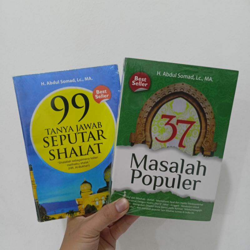 Jual Paket 2 Buku 99 Tanya Jawab Seputar Shalat - 37 Masalah Populer ...