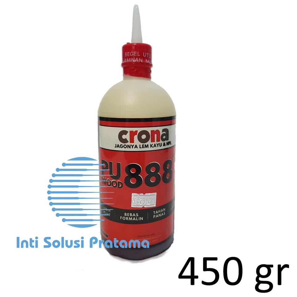 

➻ Lem Kayu Basah CRONA PU888 PU 888 450 gr 450Gr ✈