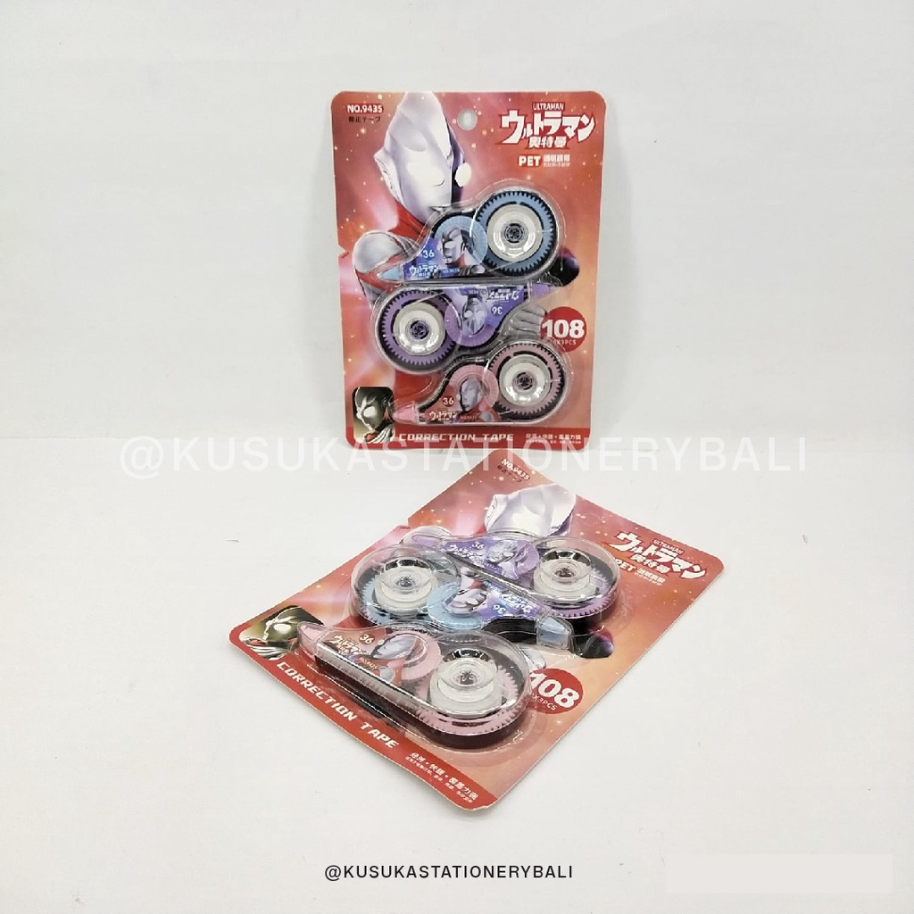 

ULTRAMAN 9435 CORRECTION TAPE 108