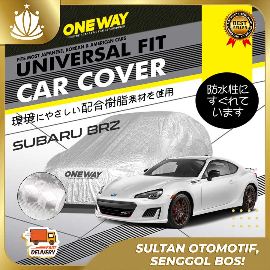 Body Cover Sarung Mobil SUBARU BRZ LAMA Waterproof 3 LAYER TEBAL Deluxe Anti Air