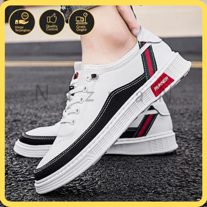 Nazwan Sepatu Sneaker Pria Import  Kets REVERSI F-925 Running Shoes - Sepatu Pria Kasual Santai