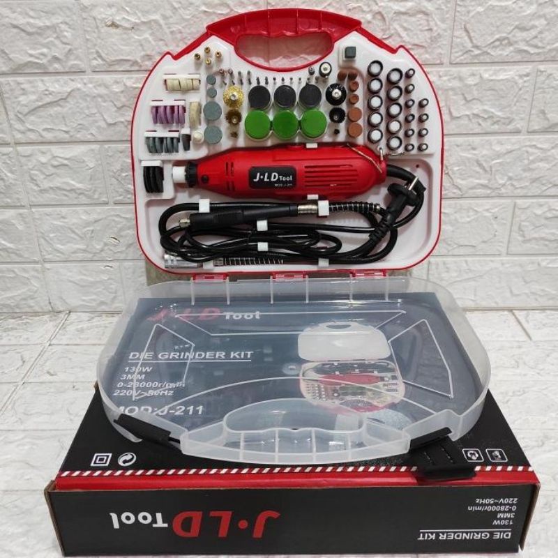 JLD J211 MINI DIE GRINDER SET TUNER SET BOR GERINDA MINI SET
