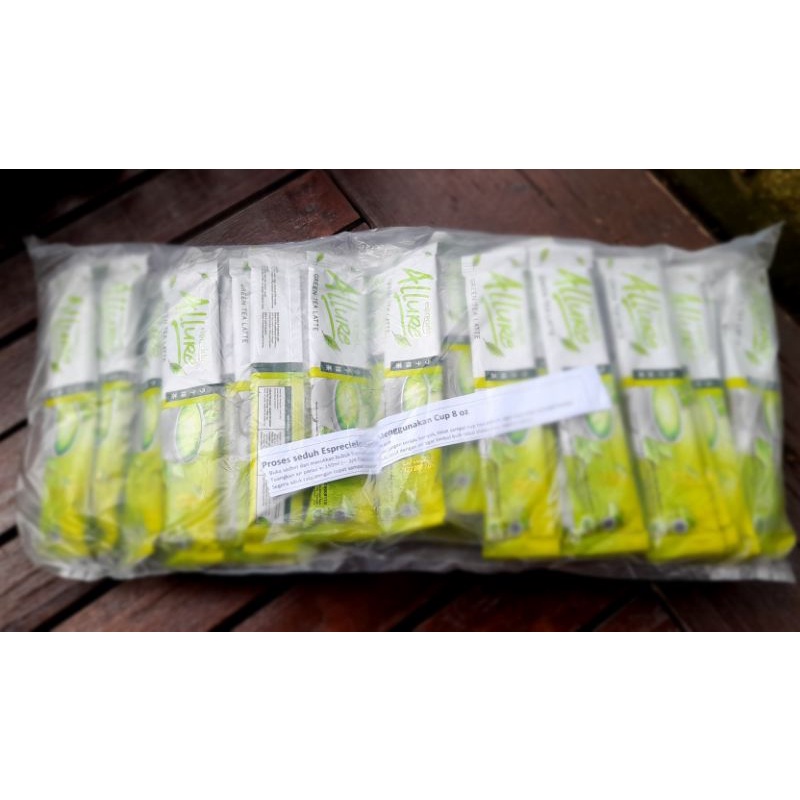 Esprecielo Allure Greentea Japanese Powder Matcha Latte Isi 50 Sachet