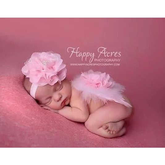 Baju Kostum Bayi Perempuan Lucu Kostum Sayap Bayi Set Dengan Headband