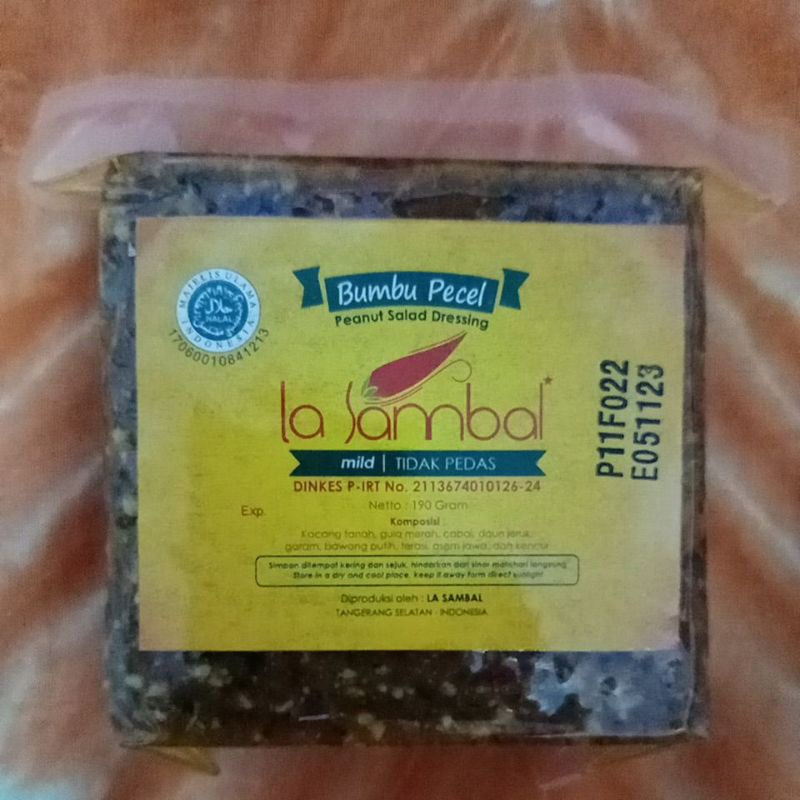 

SALE Bumbu Kacang Pecel yahood La Sambal