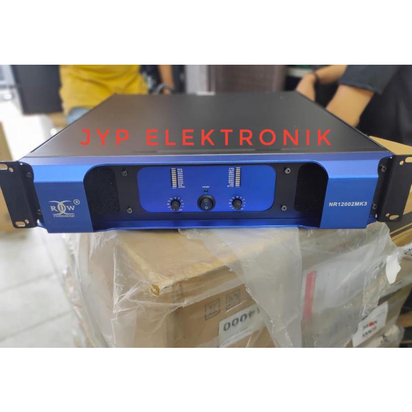POWER AMPLIFIER RDW NR 12002 MK3 / RDW NR 12002MK3 ORIGINAL CLASS H