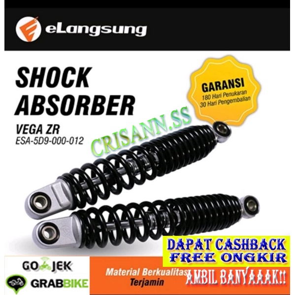 eLangsung Sokbreker Shockbreaker Vega ZR BERGARANSI 180 Hari