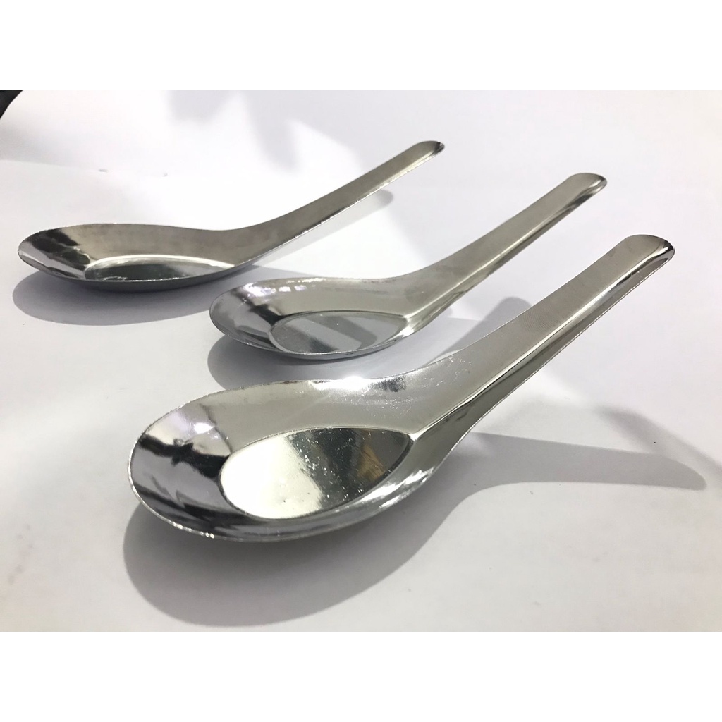 Sendok bebek stainless steel sendok es isi 12 pcs anti karat 333