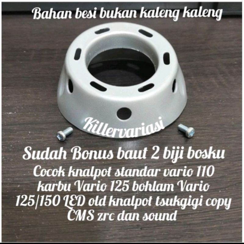 corong knalpot end Muffler moncong knalpot standar Mio Mio soul lama Mio j Mio soul GT Mio GT Mio m3 Vario 110 karbu Vario 125 lama Vario 150 lama