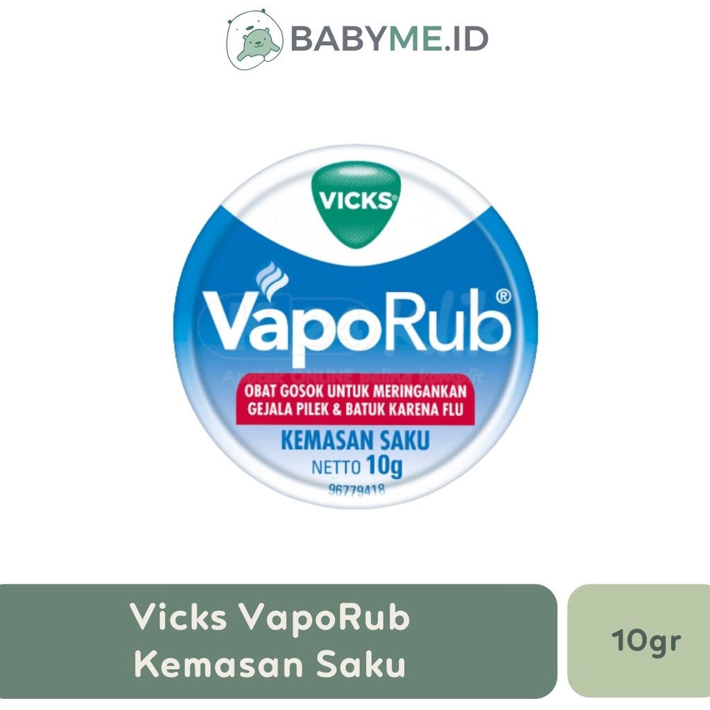 Vicks Vaporub Balsem Kemasan Saku 10g