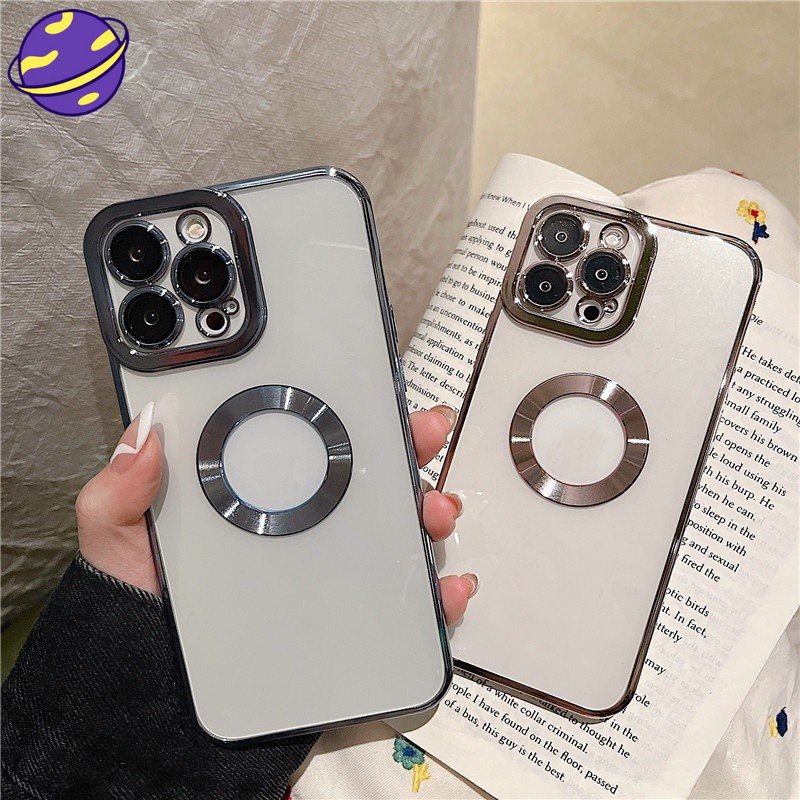 Case Pelindung Bahan Silikon Dengan Lensa Film Untuk IPhone 13 12 11 Pro Max 7 8 Plus X XR XS Max