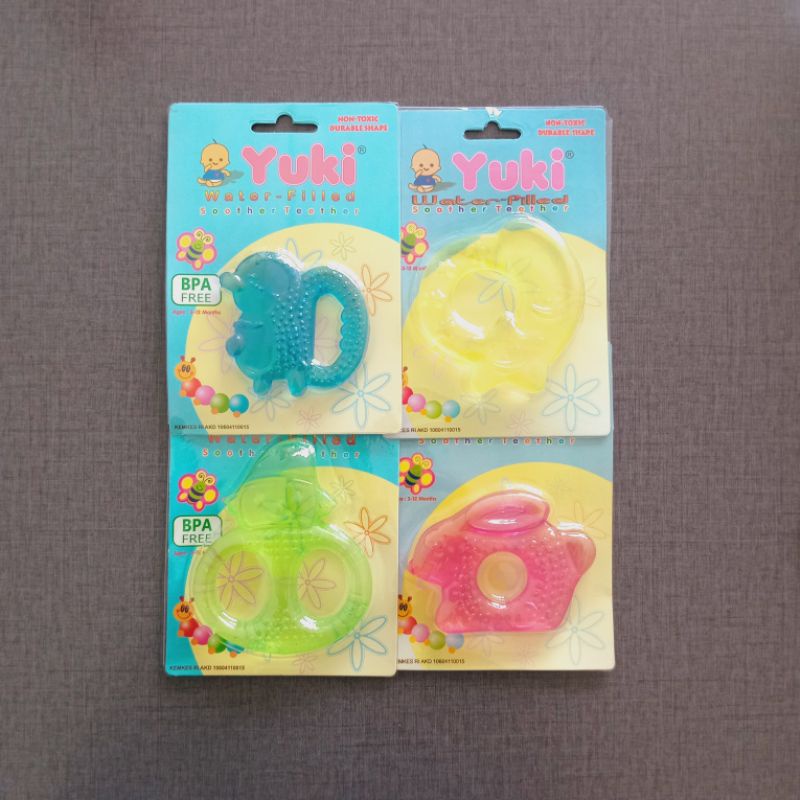 Baby Teether Gigitan Bayi YUKI Water Filled