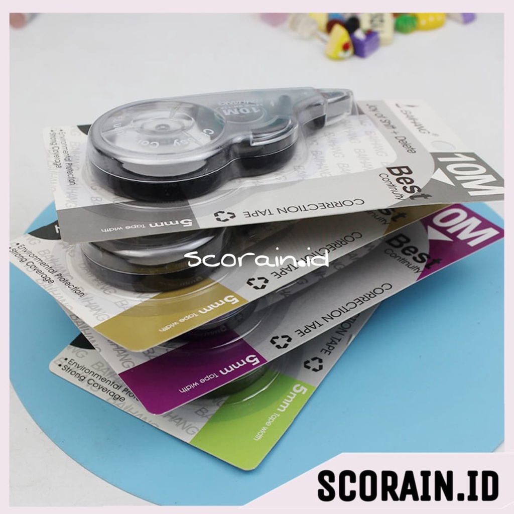 

TIP EX ROLL CORRECTION TAPE 10M 5MM | TIP EX TARIK BEST CONTINULTY TIP X LEBEL TARIK TIPEX TIPEK TARIK PENGHAPUSBH-110