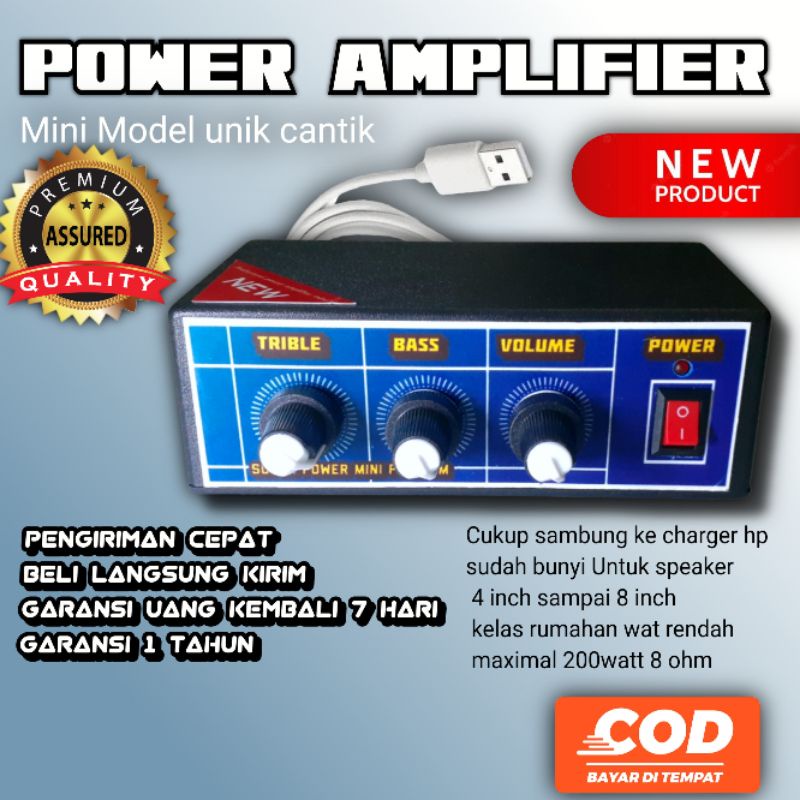 PROMO POWER AMPLIFIER MINI MODEL TERBARU