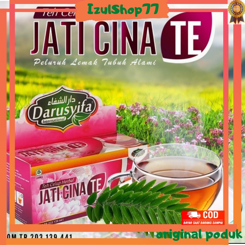 

TEH DAUN JATI CINA DARUSYIFA PELANGSING MENURUNKAN BERAT BADAN / TEH PELANGSING BADAN / MENGATASI KOLESTROL