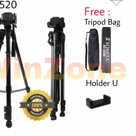 Tripod SOMITA ST-3520 - Tanpa HolderHp