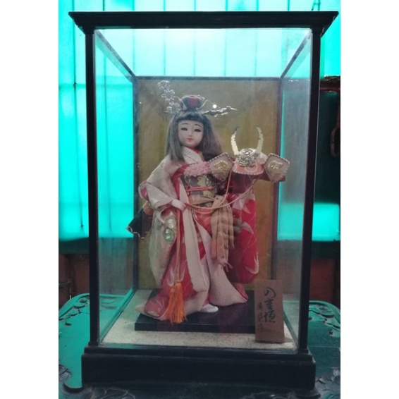 Boneka jepang asli || barang antik || boneka gadis jepang