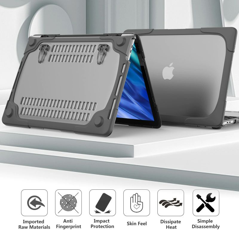 Lilybear Cover Case Stand Macbook Case for Macbook Pro 14 Inch A2442